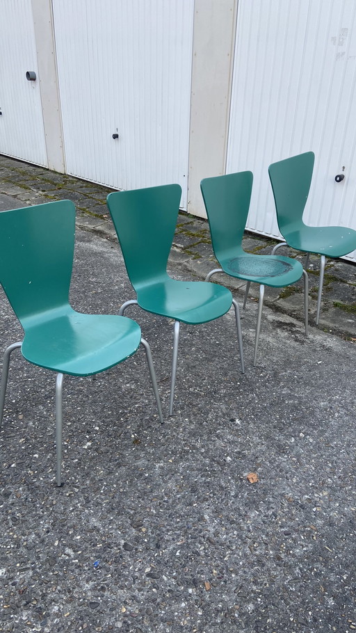 Chaises papillon Callisto en bois - Chaises de salle à manger