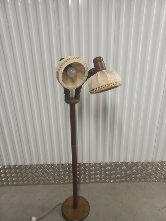 Image 1 of Lampada da terra vintage Steinhauer con doppio paralume, anni '60/'70