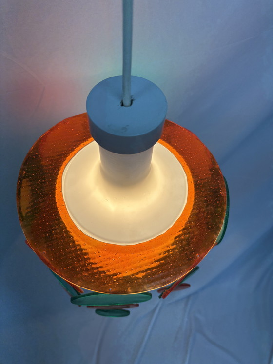 Image 1 of Suspension vintage space age style Vistosi années 60/70
