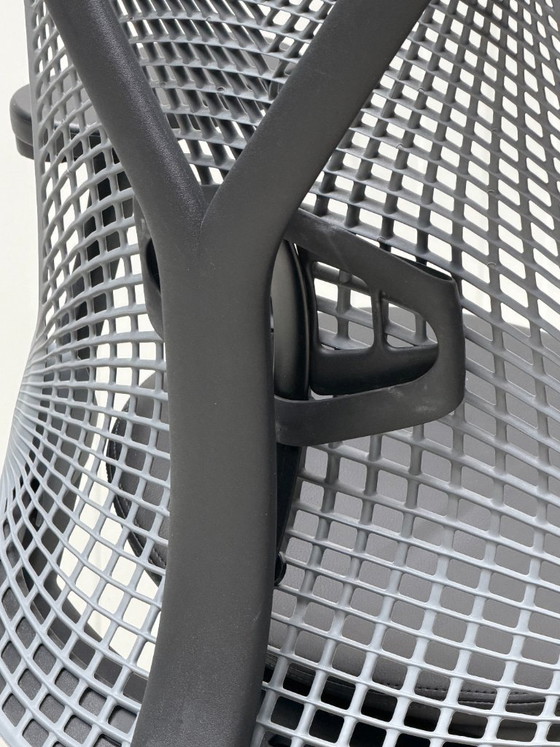 Herman Miller Sayl Bureaustoel – Bureaustoelen, Plastic, Skai (photo 4 of 6)