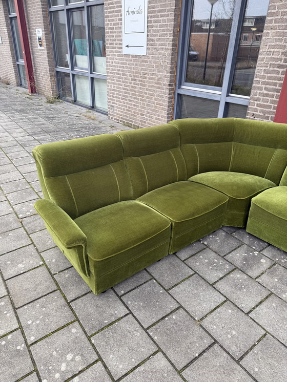 Image 1 of Set di divani componibili vintage XL da 7 pezzi anni '70