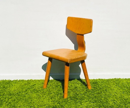 Schilte  Kinderstoel. 60s Vintage