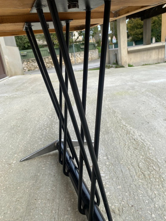 Image 1 of Jean Prouvé Ein Tisch vom Erfrischungsstand des Dancourt-les-Conflans Aero Club 1938