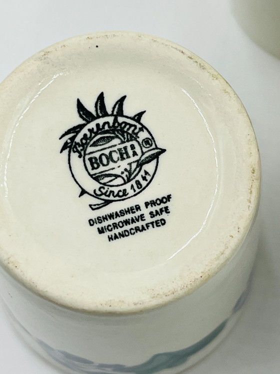 Trío de copas Boerenbont - Boch Frères Bélgica – Loza, Ceramic (photo 9 of 10)