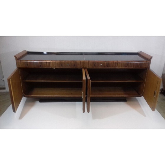 Image 1 of Vintage cabinet and sideboard set by Jindřich Halabala for Up Zàvody, Czechoslovakia 1930