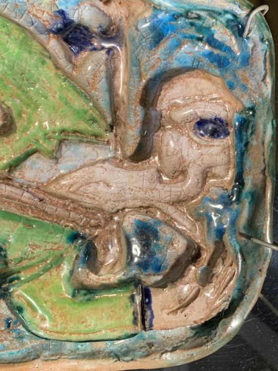 Céramique fauviste abstraite précoce de Giovanni de Simone, Sicile, Italie, années 1960 – Objets déco, Ceramic (photo 7 of 9)