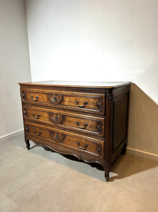 Cómoda antigua de roble francés – ladekasten