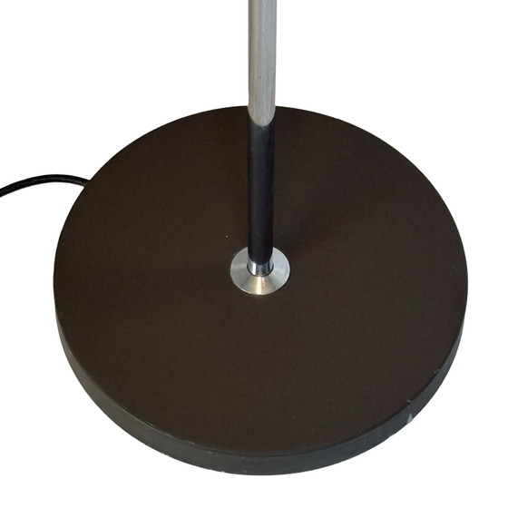 Johannes Hammerborg - Fog & Morup - Lampada da terra - Paralumi cromati e marroni - Design scandinavo/di metà (photo 5 of 9)