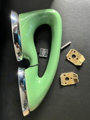 Vintage Luigi Colani voor Villeroy & Boch ‘Oasis Green’ Wandgreep – Jaren 70 (Compleet met Keuco beslag)