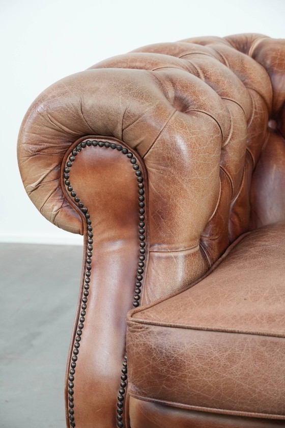 Image 1 of English-style Chesterfield armchair