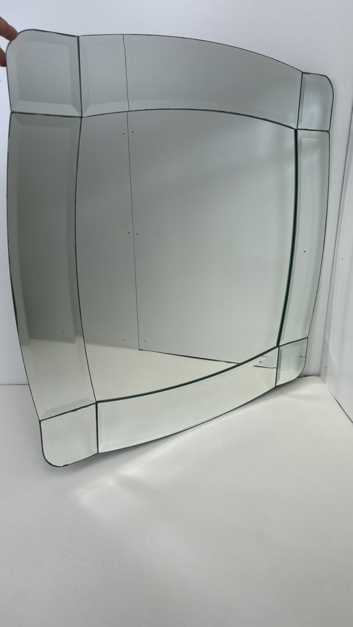 Ikea design Bjoa mirror faceted edges organic shape