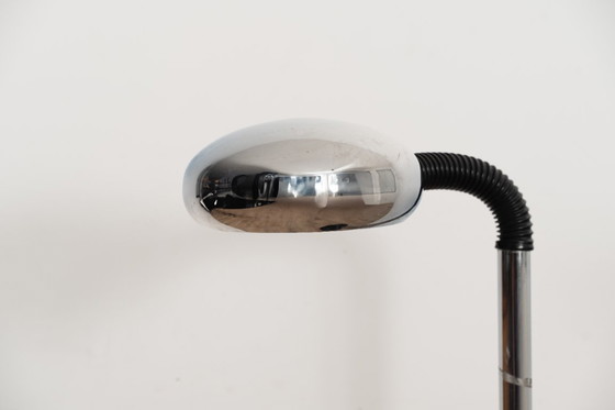 Image 1 of Chrome plated floor light