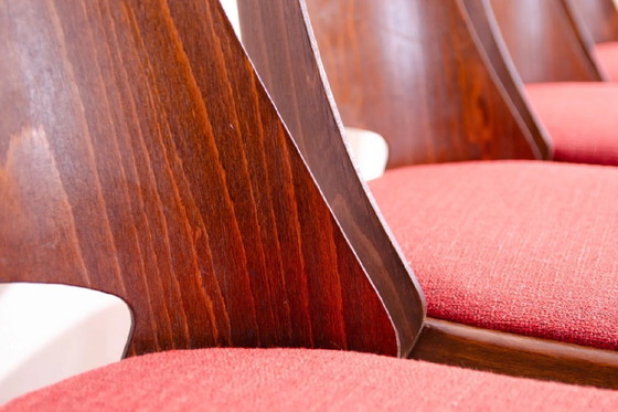 Image 1 of Ensemble de 4 chaises de salle à manger, Radomir Hofman, 1960