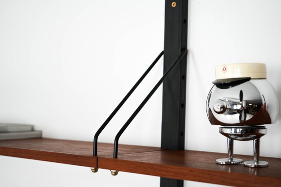 Image 1 of Teak shelving unit, Danish design, 1960s, production: Denmark