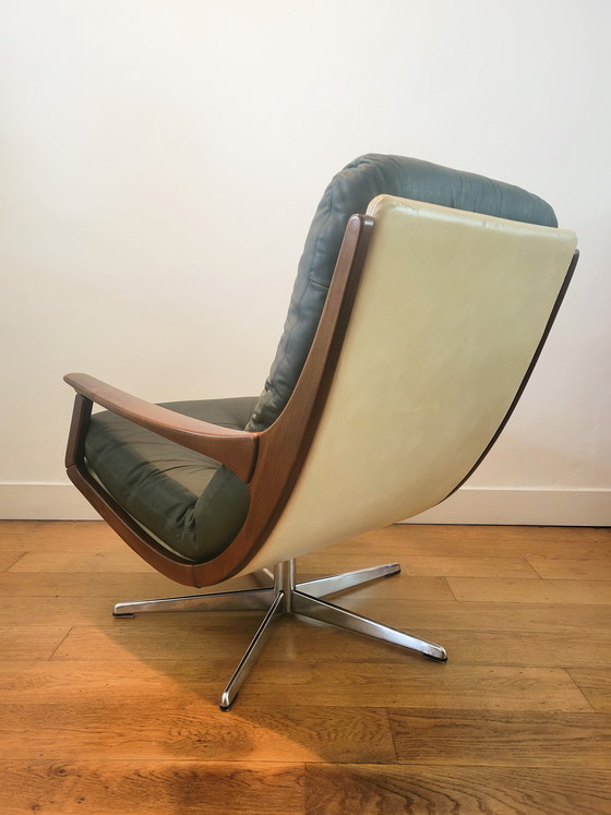 Image 1 of Vintage Eugen Schmidt Swivel Chair for Soloform 1960