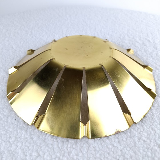 Image 1 of Vintage messing schaaltje jaren 70 mid century modern design