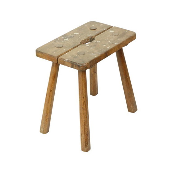 Image 1 of Character Milk Stool Solid Wood