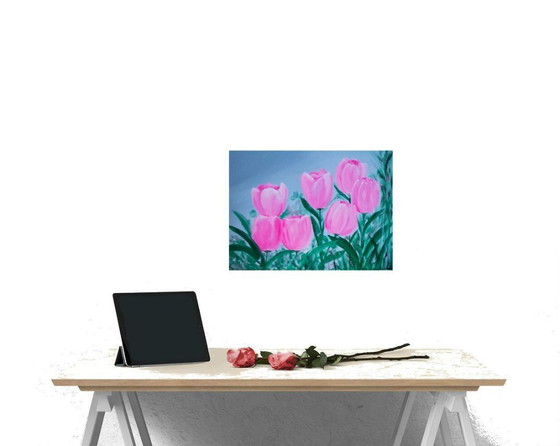Image 1 of Tulip painting