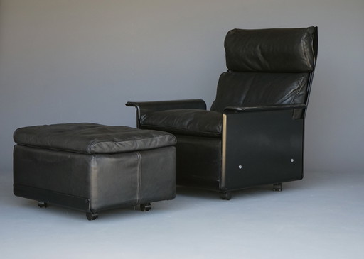 RZ62 Chair & Ottoman 620 Range by Dieter Rams, 1960s, Set of 2