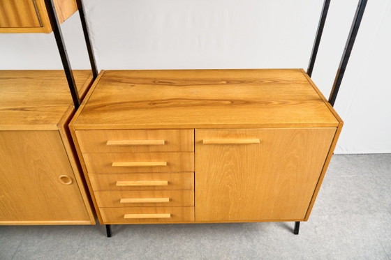 Vintage Modulaire Wandkast, jaren 60, Tsjechoslowakije – Wood (photo 9 of 24)