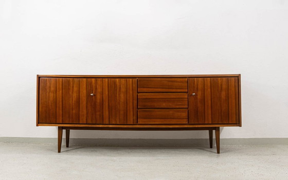 Image 1 of Lang vintage dressoir van SFM, Polen, jaren 1970