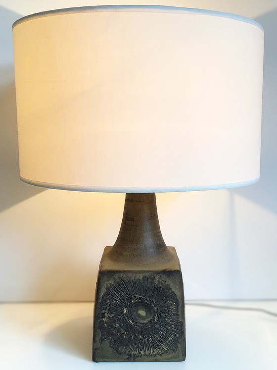 Image 1 of Bjørn Dänische Keramik Lampe 1960s