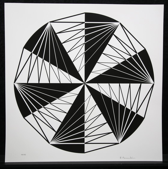 Image 1 of Morandini, Marcello - Giclée - Composition 669 - Hand signed