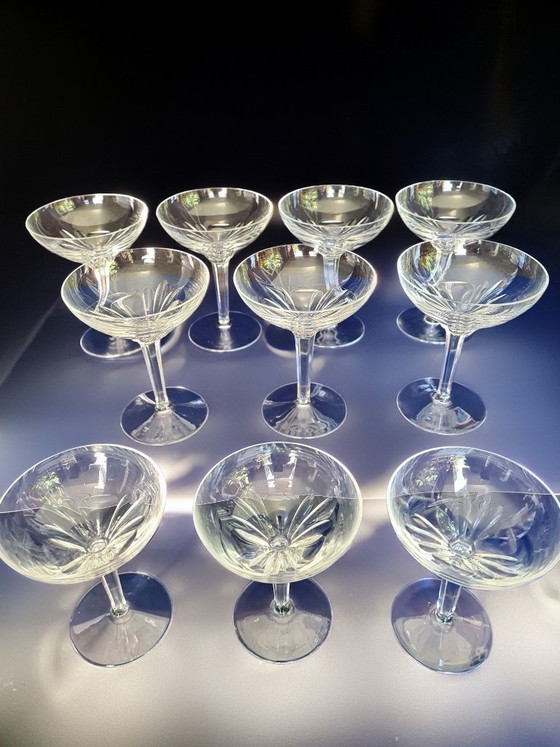 Image 1 of 10 Coupes à Champagne Brioso A.D. Copieur Koninklijke Leerdam