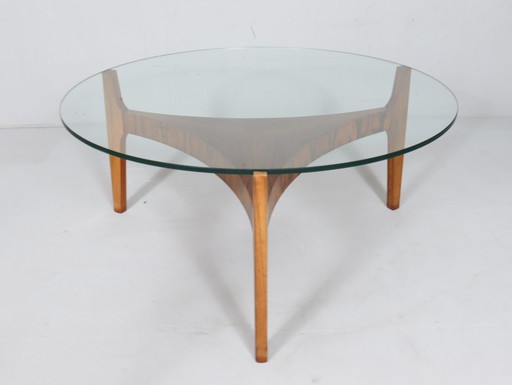 Table basse conçue par Sven Ellekaer pour Hohnert, années 1960