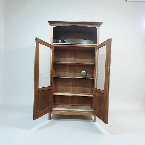 Image 1 of Antique Art Deco display cabinet from the 1930s