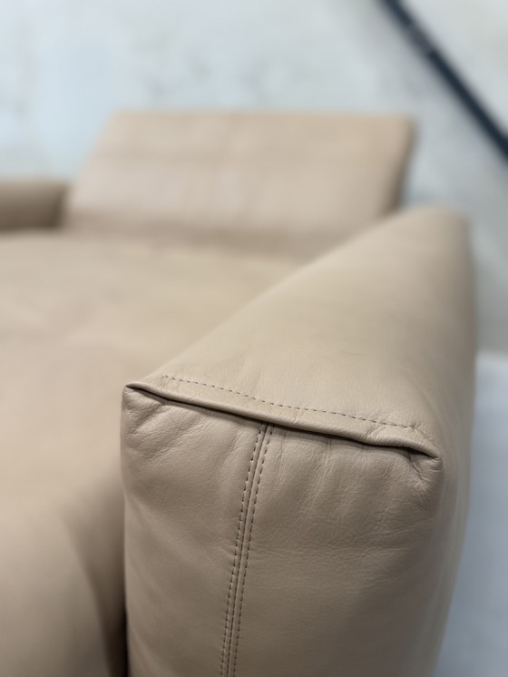 Image 1 of Sofá cama Rolf Benz 50 de cuero anilina D180-200xB145