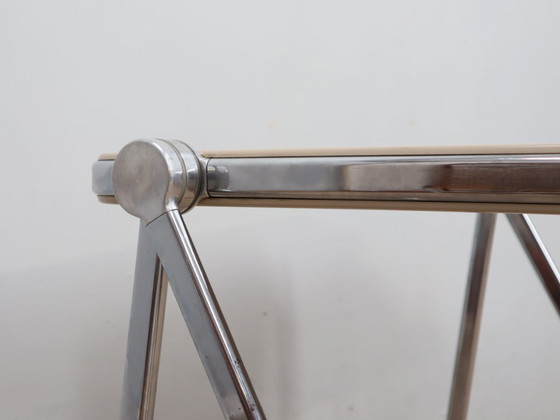 Image 1 of Platone Folding Table by G. Piretti for A. Castelli 1970s Edition