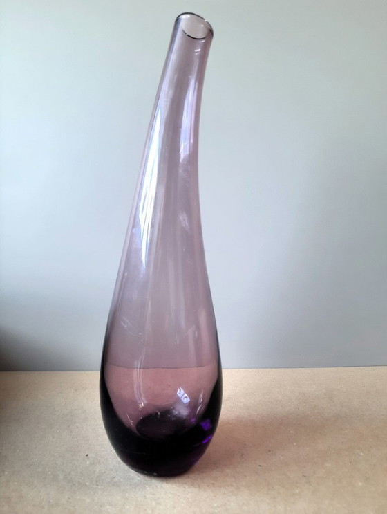 Image 1 of Ensemble de 3 vases design violets – 25 / 18 / 13 cm