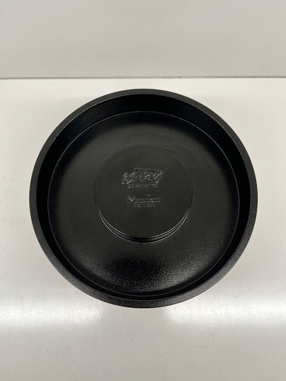 Image 1 of Ettore Sottsass – Compotier – Marutomi – Basilico – Rot und braun lackiertes Harz – italienisches Design