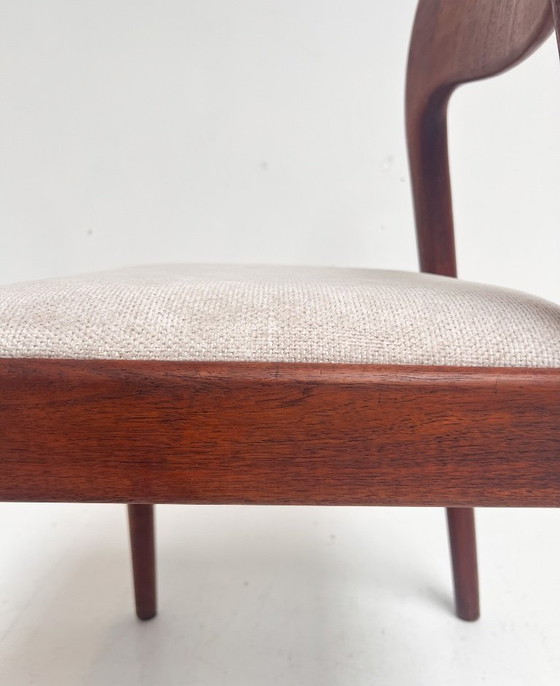 Image 1 of Juego de sillas Ole retapizadas de Niels Koefoed (2), años 60