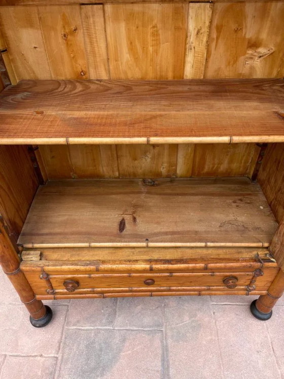 Image 1 of Armario Antiguo Imitación Bambú Siglo XIX