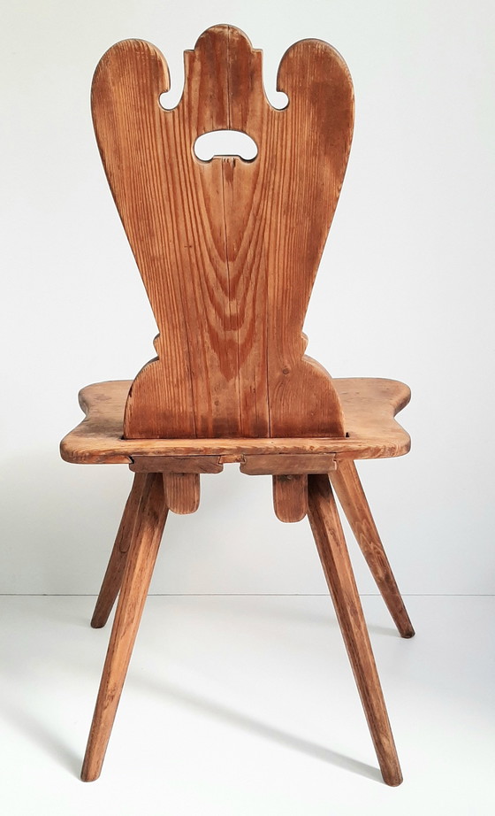 Image 1 of Brutalist farm chairs Tyrol 4