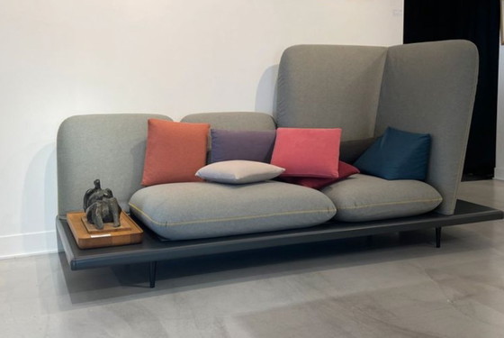 Grand Canapé 3 Places Design Berto Salotti – Canapés 3 places, Textile (photo 6 of 8)