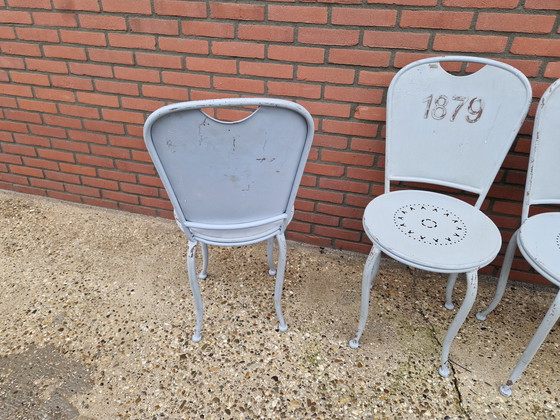 Image 1 of Set van 4 patio stoelen