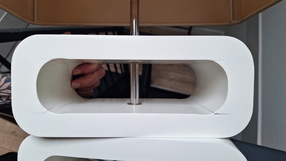 Image 1 of Twee Jan des Bouvrie design tafellampen jaren 90