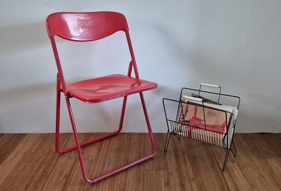 Image 1 of 3 rode Italiaanse klapstoeltjes