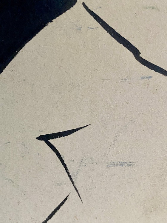 Artist's drawing on cardboard from 1974 – Paintings & Drawings, Paper (photo 4 of 6)