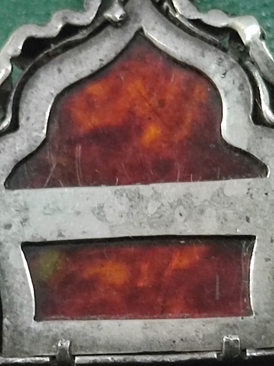 Antique pendant or antique devotional medal of the Virgin Mary – Sculpture, Silver (photo 6 of 6)