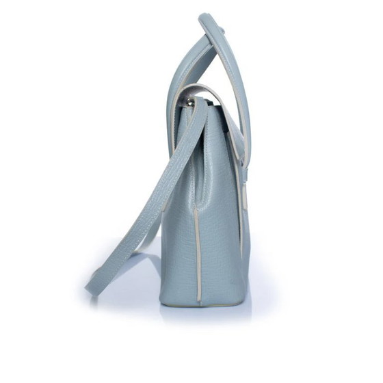 Image 1 of Sac bandoulière Loewe en cuir bleu