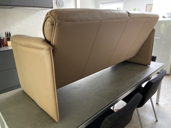 Image 1 of Leolux leather sofa 180 cm