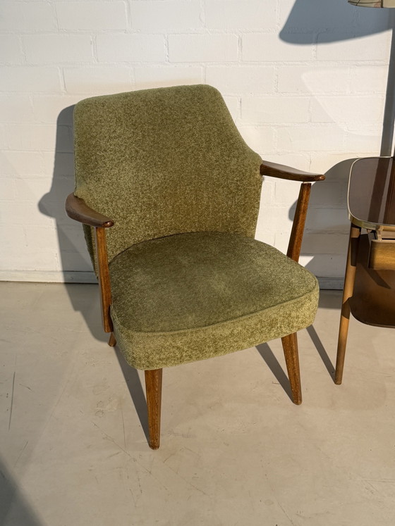Fauteuils vintage – Wood, Textile (photo 4 of 13)