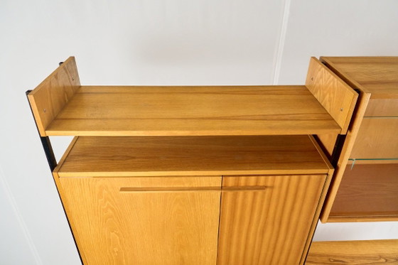 Vintage Modulaire Wandkast, jaren 60, Tsjechoslowakije – Wood (photo 8 of 24)