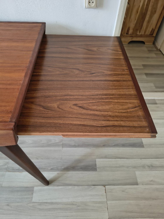 Image 1 of Mid-Century Eettafel Louis Van Teeffelen – Wébé - Teak