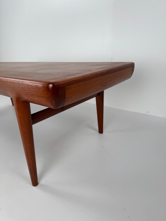 Image 1 of Johannes Andersen Couchtisch für CF Christensen – Dänisches Design mit versteckter Funktionalität