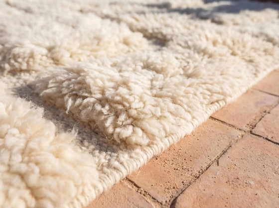Tappeto marocchino in lana tessuto a mano, 250x150 cm, stile tradizionale. – Tappeti, Wool (photo 7 of 10)